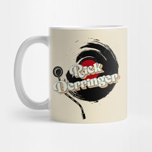 Rick Derringer // Vinyl Vintage Style Mug